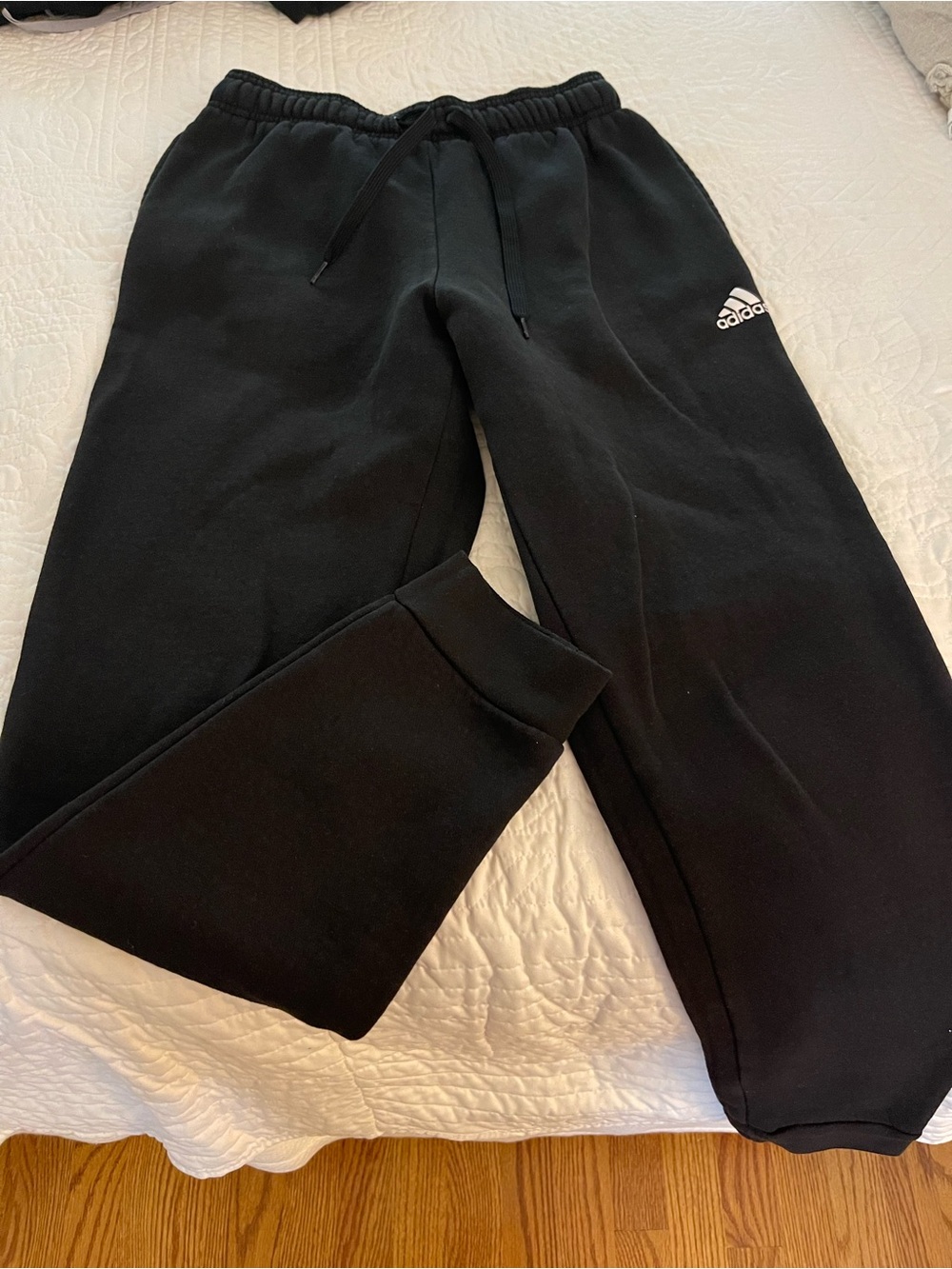 Adidas Black Fleece Jogger Pants